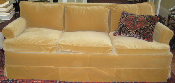 Velvet Couch